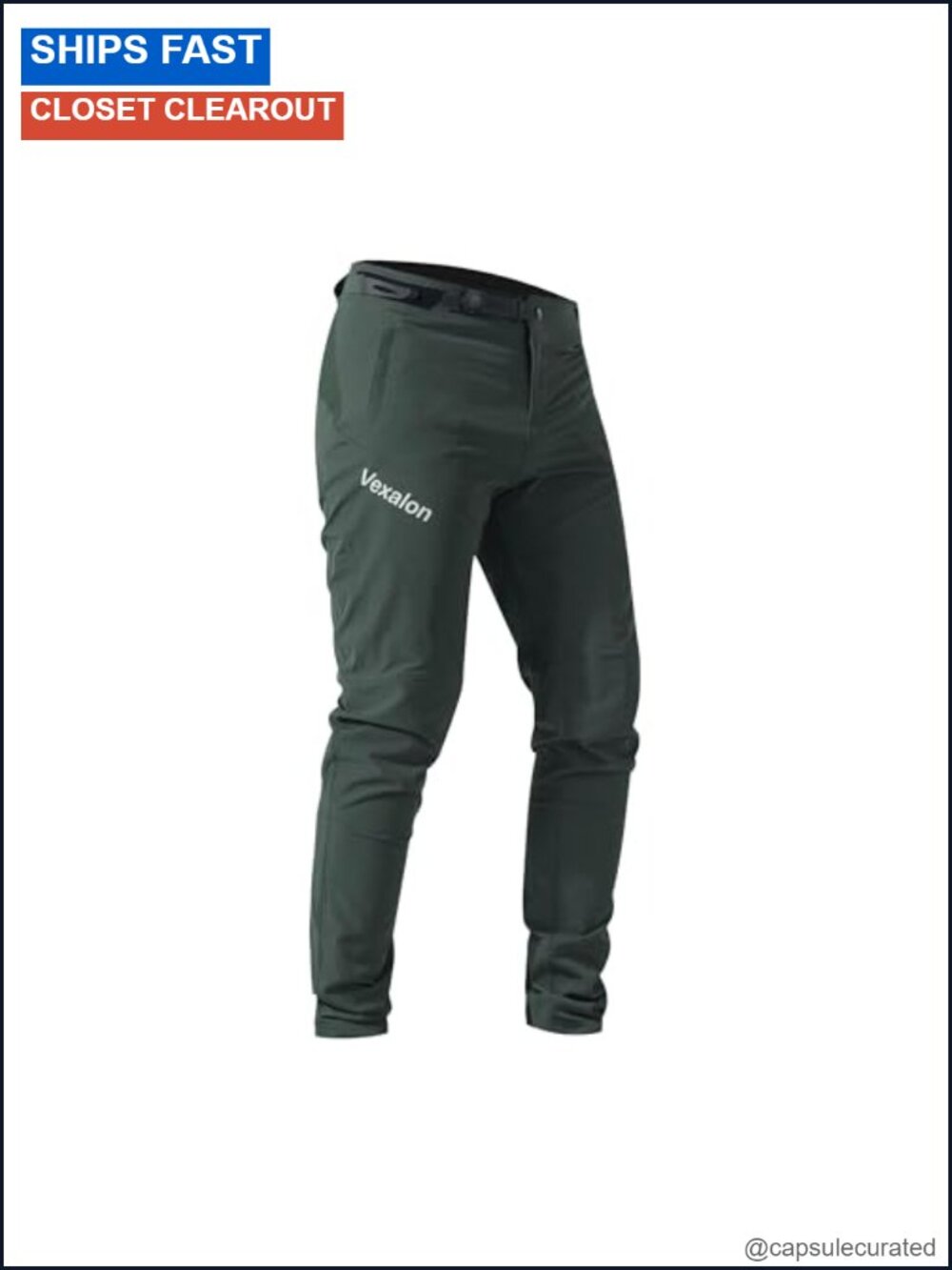 Mens Mountain Bike Pants Quick-Dry Lightweight Breathable Cycling Downhill